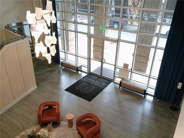 711 Cosmopolitan Dr NE Unit 123, Atlanta, GA 30324 - community lobby featuring expansive windows