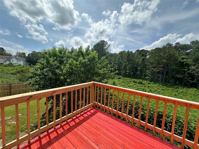 5546 Wellborn Creek Dr, Lithonia, GA 30058 - view of wooden terrace