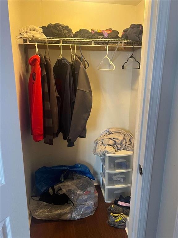 view of closet