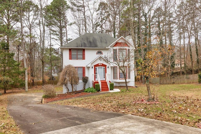 view of front of house