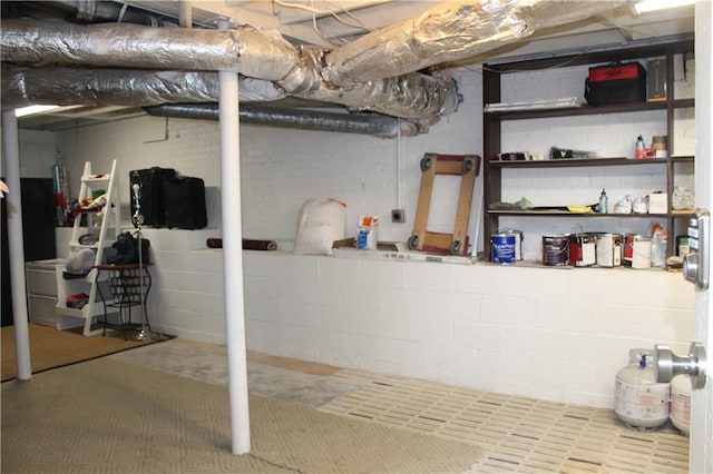 728 Antone St NW, Atlanta, GA 30318 - view of unfinished below grade area