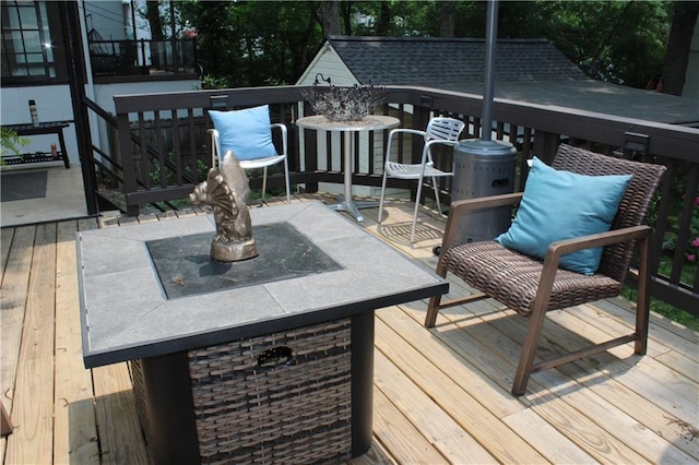 728 Antone St NW, Atlanta, GA 30318 - view of wooden terrace
