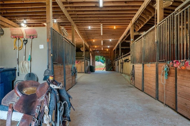 view of stable