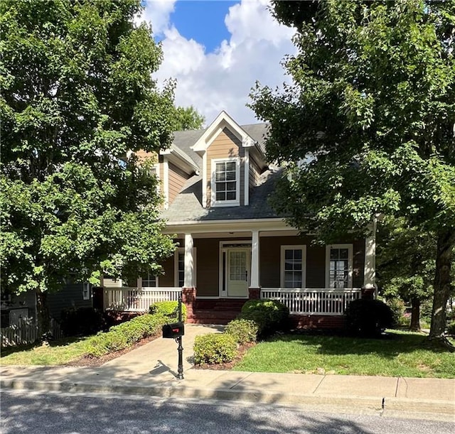 2165 Parkview Run NW, Atlanta, GA 30318 - view of front of property featuring a porch
