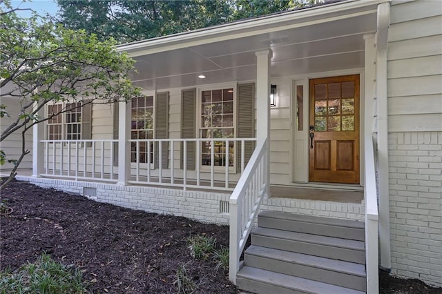 4669 Dunover Cir, Atlanta, GA 30360 - entrance to property with covered porch and crawl space