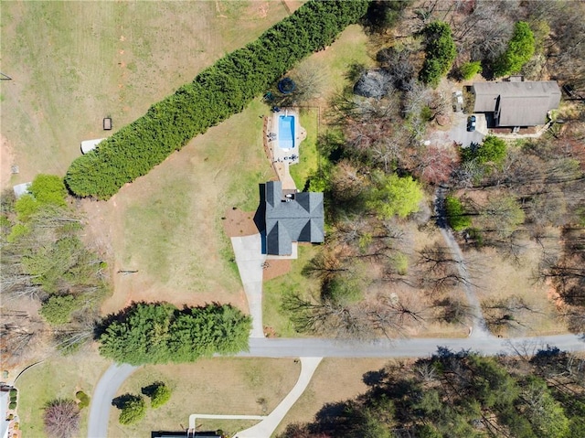 drone / aerial view