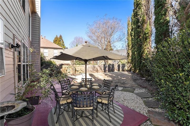 3505 Belridge Ln, Smyrna, GA 30080 - view of patio / terrace featuring outdoor dining area