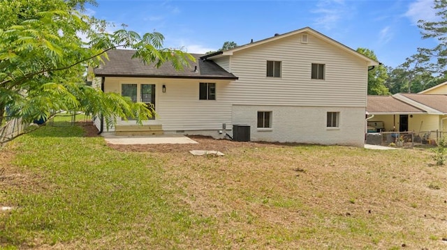 3735 Benchmark Dr, Atlanta, GA 30349 - back of house with central air condition unit