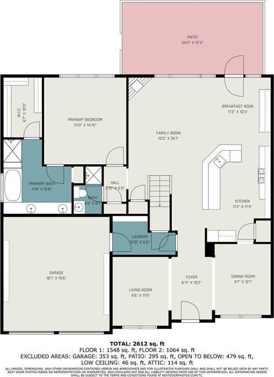 401 Wellwood Way, Roswell, GA 30075 - view of property floor plan