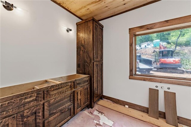 LOT40 Staurolite Mtn, Blue Ridge, GA 30513 - bathroom featuring wood ceiling