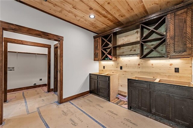 LOT40 Staurolite Mtn, Blue Ridge, GA 30513 - indoor bar with wood ceiling and baseboards