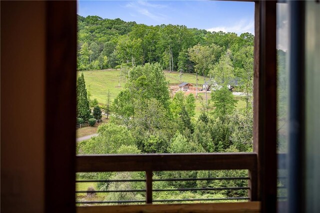 LOT40 Staurolite Mtn, Blue Ridge, GA 30513 - doorway featuring a wooded view and a rural view