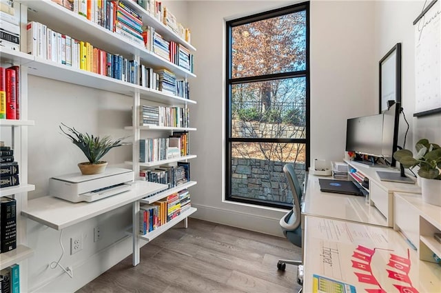 1494 Red Fox Dr NE Unit D, Atlanta, GA 30306 - office space featuring wood finished floors and baseboards