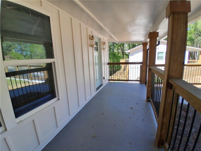 816 Stewart St, Carrollton, GA 30117 - balcony featuring a porch