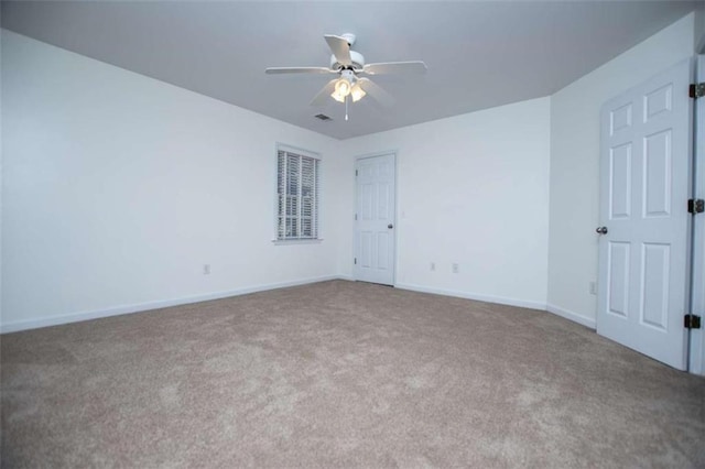 2003 Hubbard Ct, Villa Rica, GA 30180 - carpeted empty room with ceiling fan and baseboards