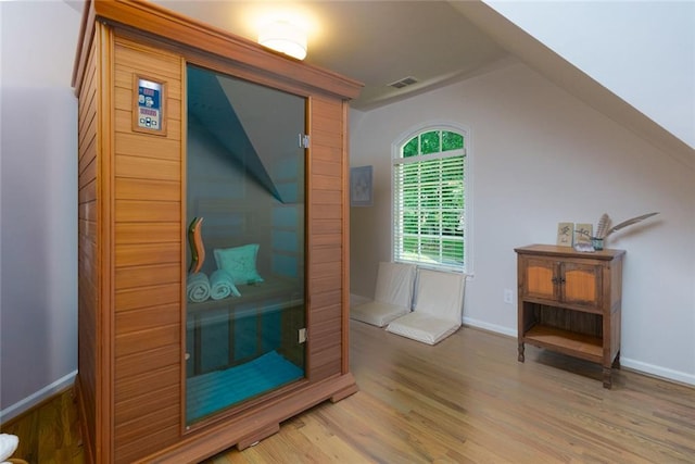 130 Hamilton Way, Roswell, GA 30075 - sauna / steam room with wood finished floors and baseboards