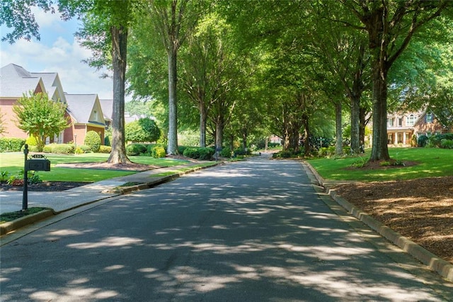 130 Hamilton Way, Roswell, GA 30075 - view of asphalt street featuring curbs and a residential view