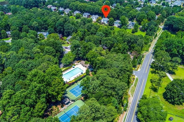 130 Hamilton Way, Roswell, GA 30075 - view of property location with a pool