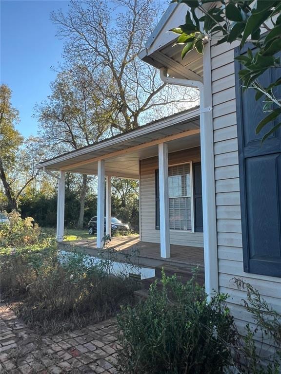 view of patio / terrace featuring a porch