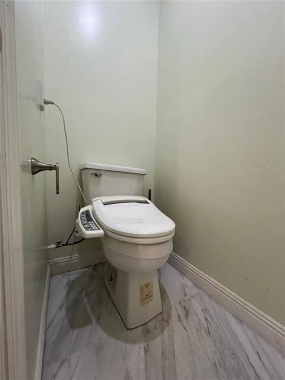 bathroom with toilet