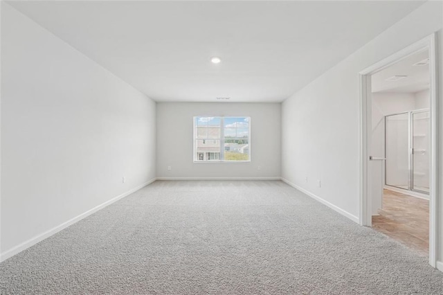 96 Quail Bend Way, Dallas, GA 30157 - carpeted spare room featuring baseboards and recessed lighting