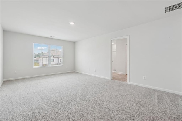 96 Quail Bend Way, Dallas, GA 30157 - carpeted spare room featuring baseboards and recessed lighting
