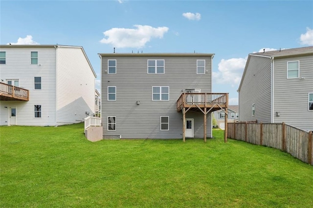 96 Quail Bend Way, Dallas, GA 30157 - back of property with a wooden deck