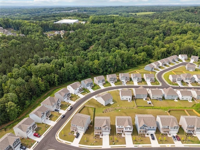 96 Quail Bend Way, Dallas, GA 30157 - aerial view of residential area with a forest