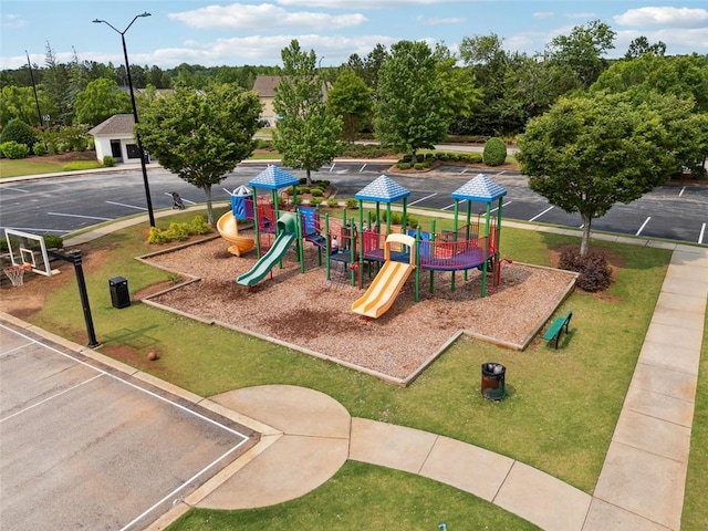96 Quail Bend Way, Dallas, GA 30157 - community jungle gym featuring a lawn