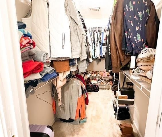 312 Henderson Mill Rd, Mansfield, GA 30055 - walk in closet with visible vents