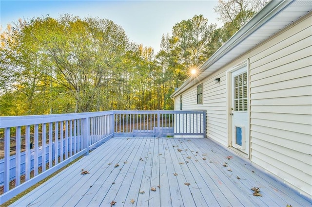 view of deck