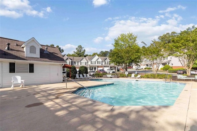 3170 Cedar Glade Ln, Buford, GA 30519 - community pool featuring a patio and a residential view