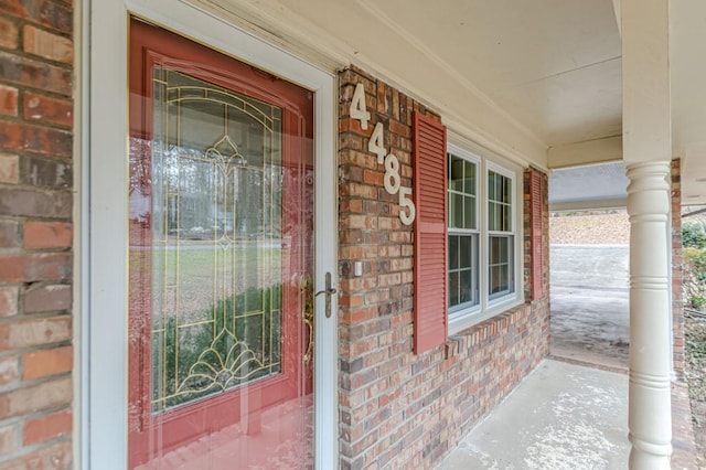 view of property entrance