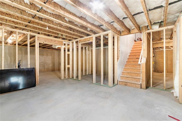 138 Daffodil Lndg, Dallas, GA 30132 - unfinished basement featuring stairway