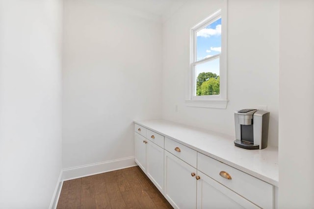 3610 Burnt Bridge Rd, Cumming, GA 30028 - detailed view of wood finished floors and baseboards