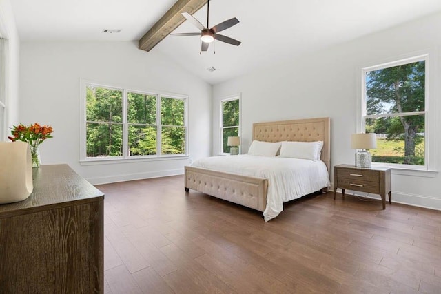 3610 Burnt Bridge Rd, Cumming, GA 30028 - bedroom featuring wood finished floors, baseboards, and ceiling fan