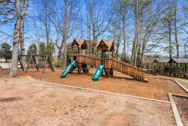 view of community playground