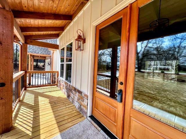 136 Rainey Rd, Temple, GA 30179 - view of wooden porch
