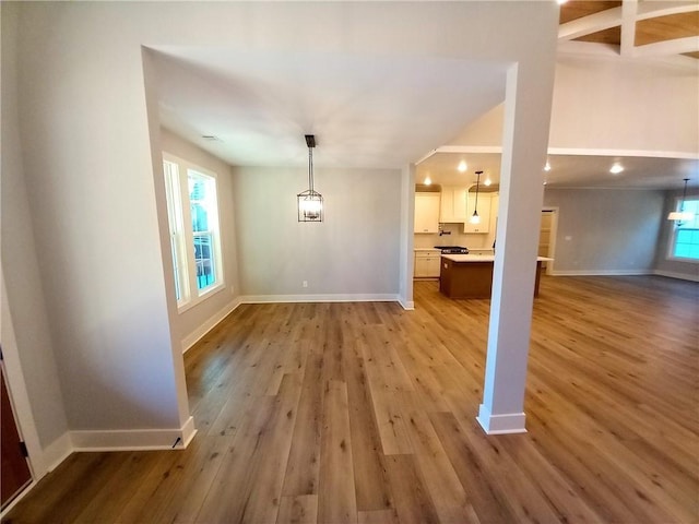136 Rainey Rd, Temple, GA 30179 - unfurnished dining area with wood finished floors and recessed lighting