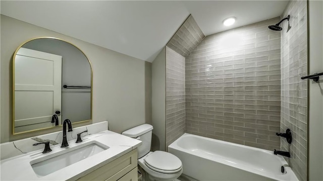 136 Rainey Rd, Temple, GA 30179 - bathroom with vanity and shower / bathtub combination