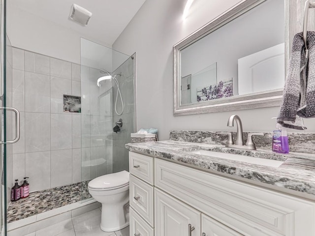 430 Cajun Dr, Ellijay, GA 30540 - bathroom with vanity and a shower stall