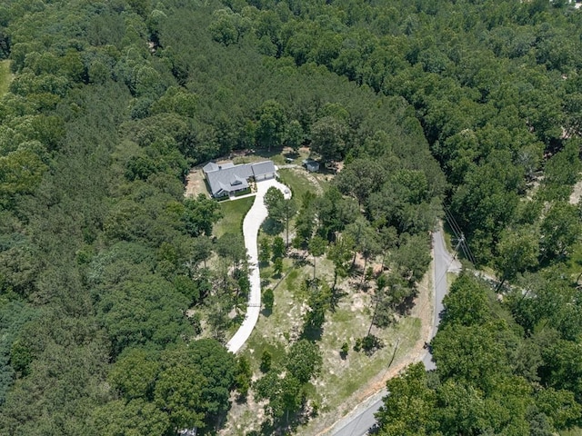 430 Cajun Dr, Ellijay, GA 30540 - aerial view of property and surrounding area with a forest