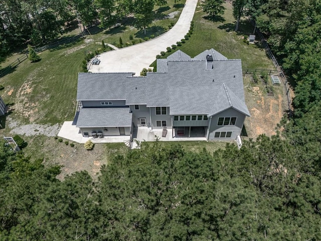 430 Cajun Dr, Ellijay, GA 30540 - aerial view of property and surrounding area with a tree filled landscape