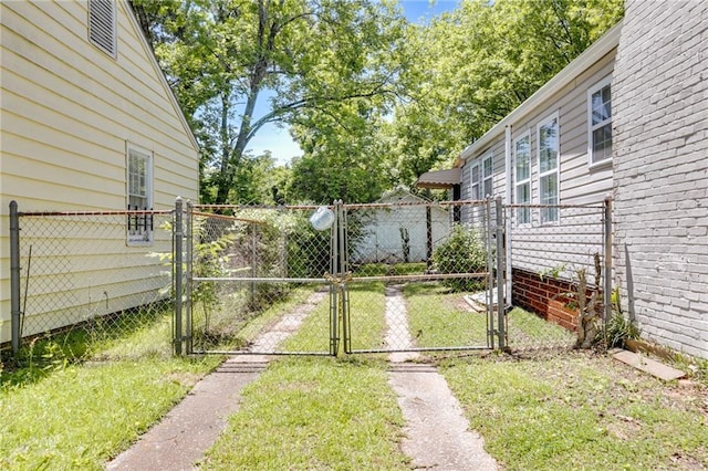 1834 Broad Ave, Atlanta, GA 30344 - view of yard with a gate