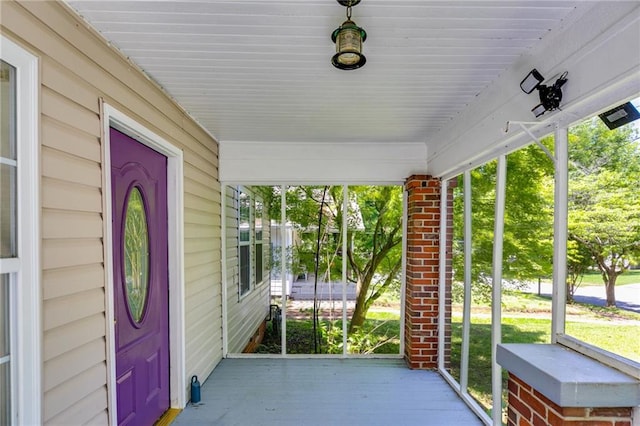 1834 Broad Ave, Atlanta, GA 30344 - view of unfurnished sunroom