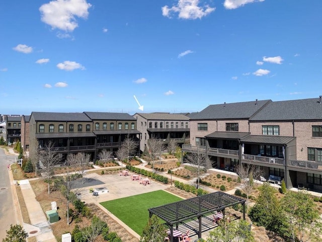 exterior space featuring a residential view