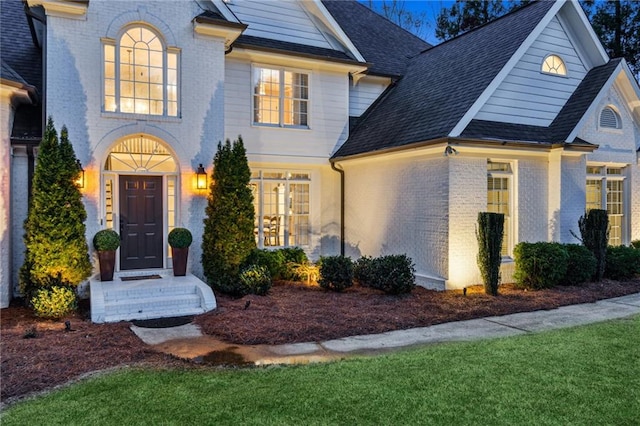 8625 Anchor On Lanier Ct, Gainesville, GA 30506 - view of front facade featuring brick siding