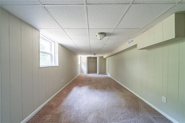 3904 W Hilda Cir, Decatur, GA 30035 - spare room featuring a paneled ceiling and carpet