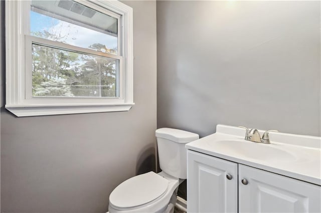2267 Bryant Dr, East Point, GA 30344 - half bath featuring vanity and toilet