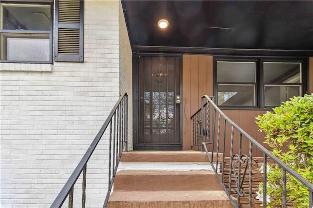 2267 Bryant Dr, East Point, GA 30344 - property entrance featuring brick siding